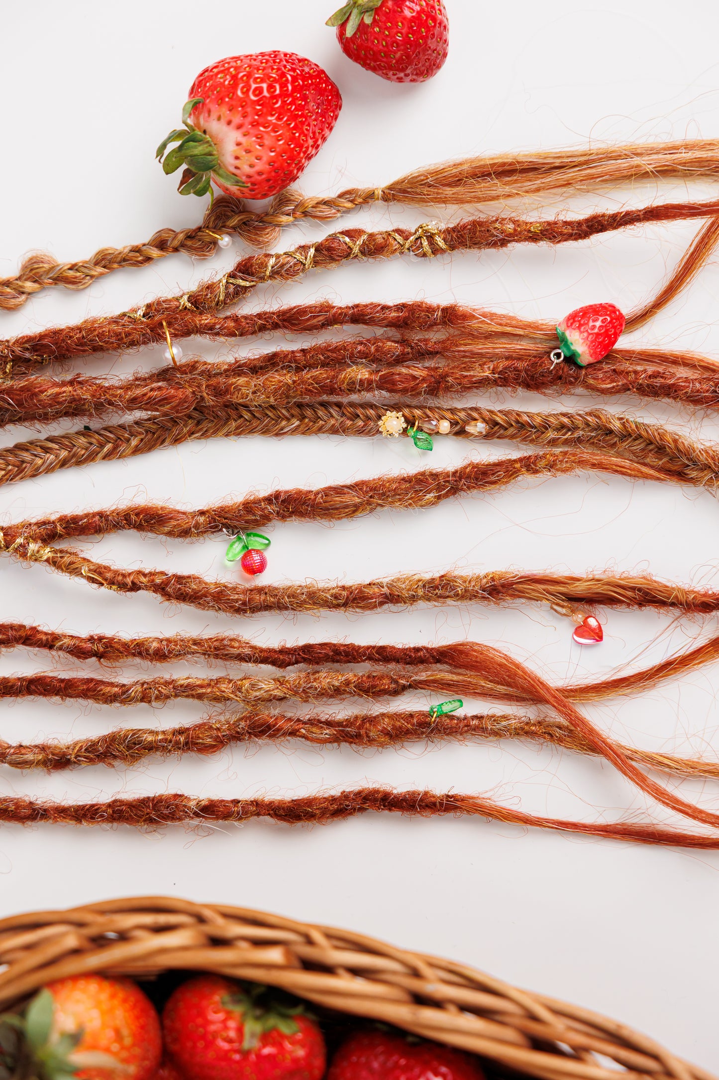 Penny - Strawberry Girl - natural red blend - 22-24 inches