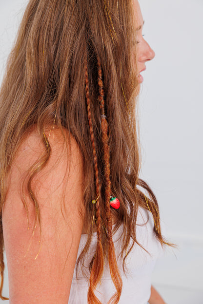 Jordan - Strawberry Girl - natural red blend - 18-20 inches