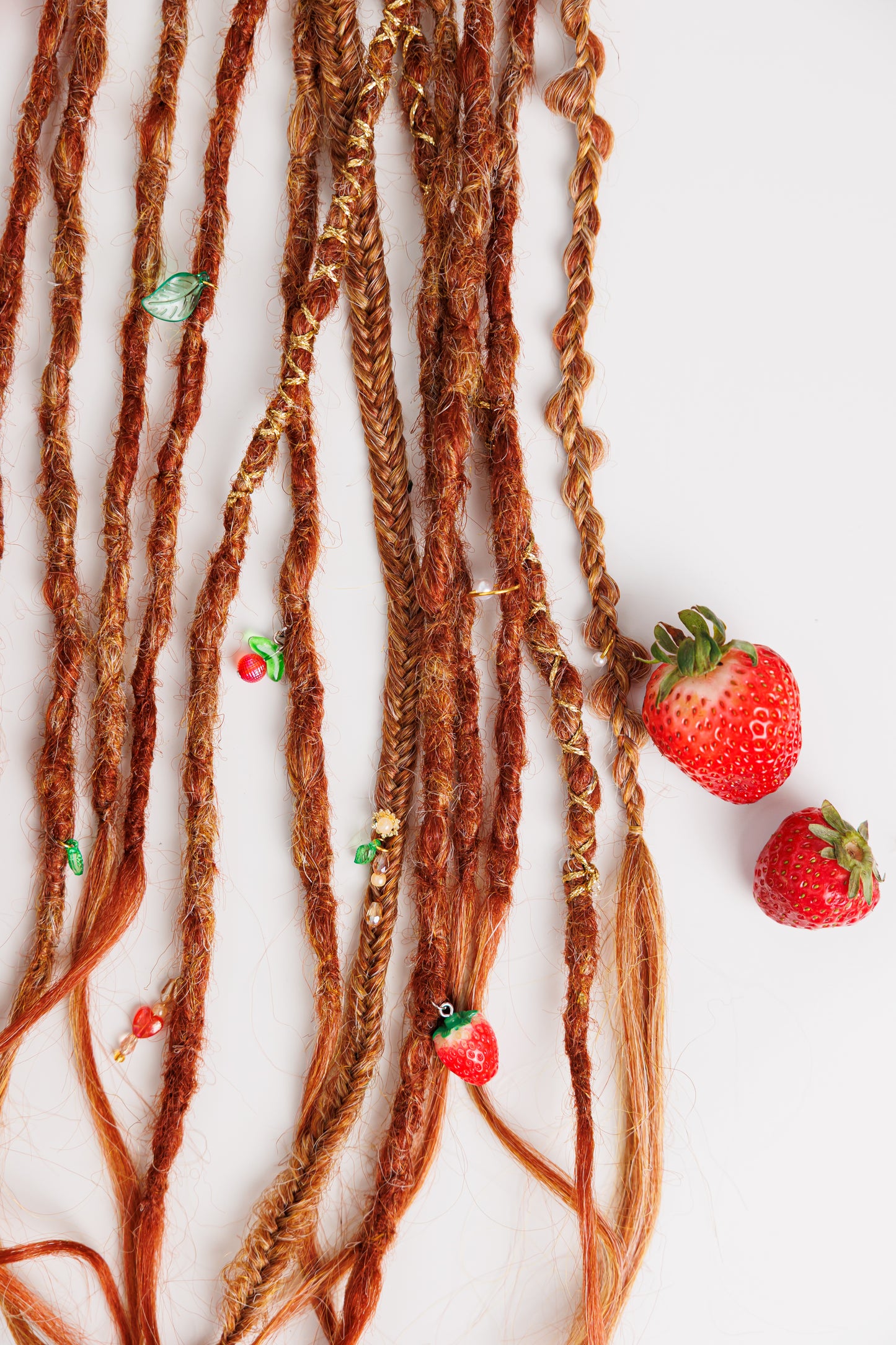 Penny - Strawberry Girl - natural red blend - 22-24 inches