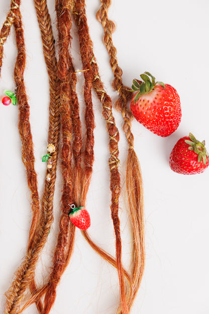 Penny - Strawberry Girl - natural red blend - 22-24 inches