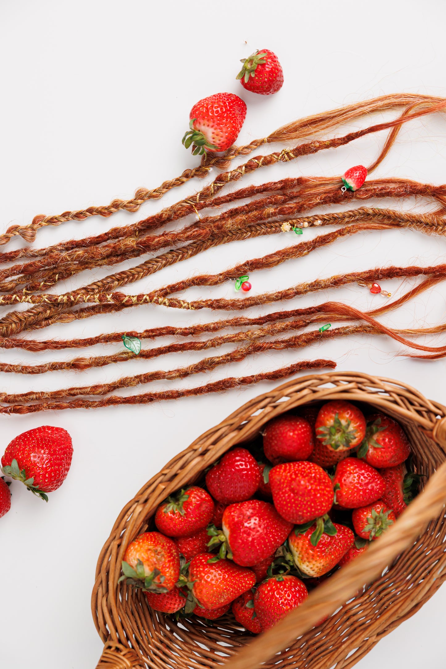 Penny - Strawberry Girl - natural red blend - 22-24 inches