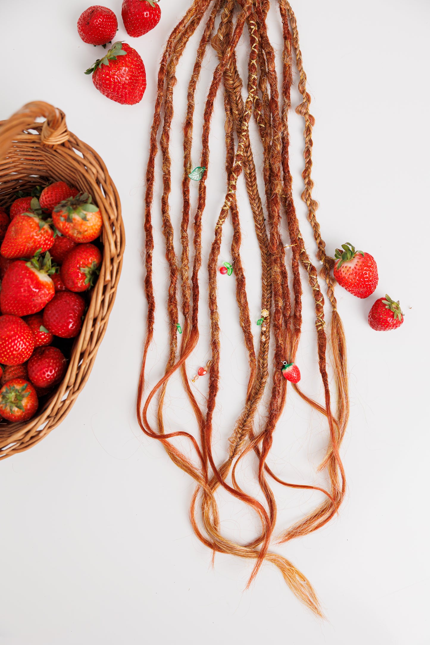 Penny - Strawberry Girl - natural red blend - 22-24 inches