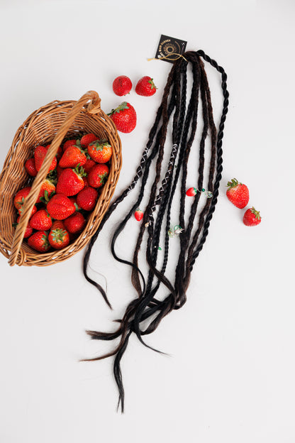 Samantha - Strawberry Girl - brownish black - 22-26 inches