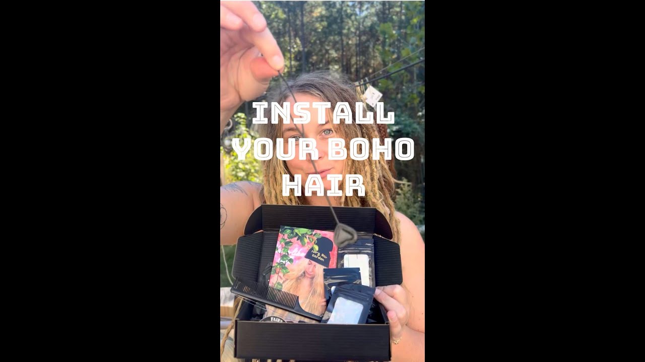 Load video: install your boho hair